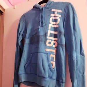 Blue Hollister Hoodie